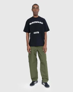 Leaf Club T-Shirt Sort