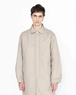 Let Isoleret Oko-Poly Trench Coat Beige