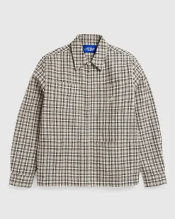 Letvaegts Skjortejakke Brun Plaid