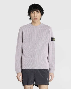Logo Badge Strik Sweater Pink