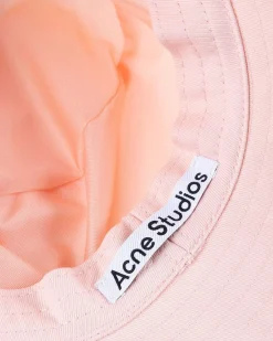 Logo Bucket Hat Peach Pink
