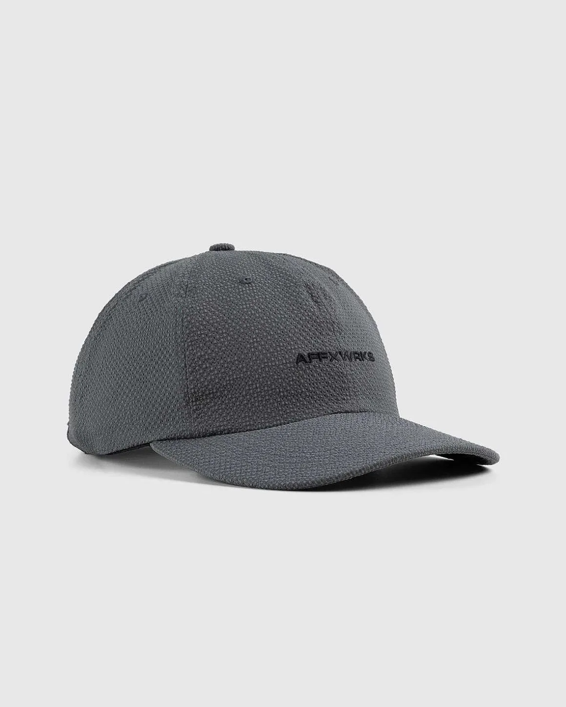 Logo Cap Gra Seersucker