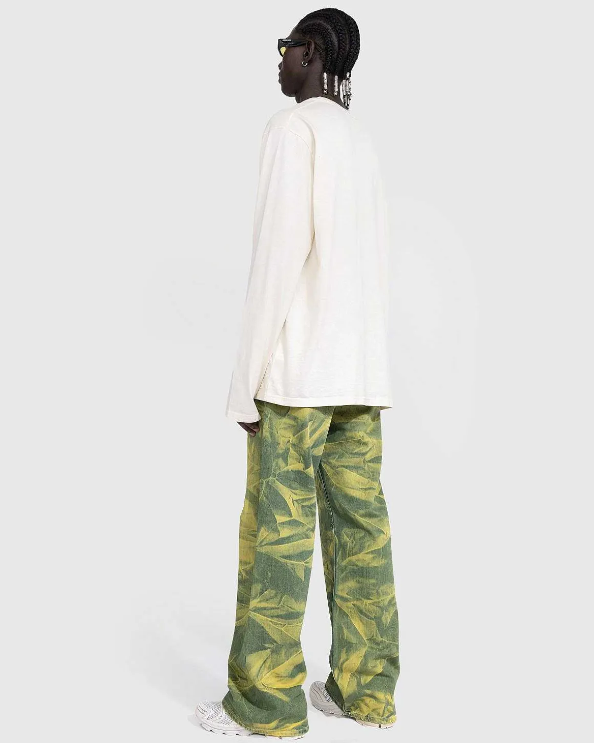 Loose Fit Jeans 2021 Gul/Bla