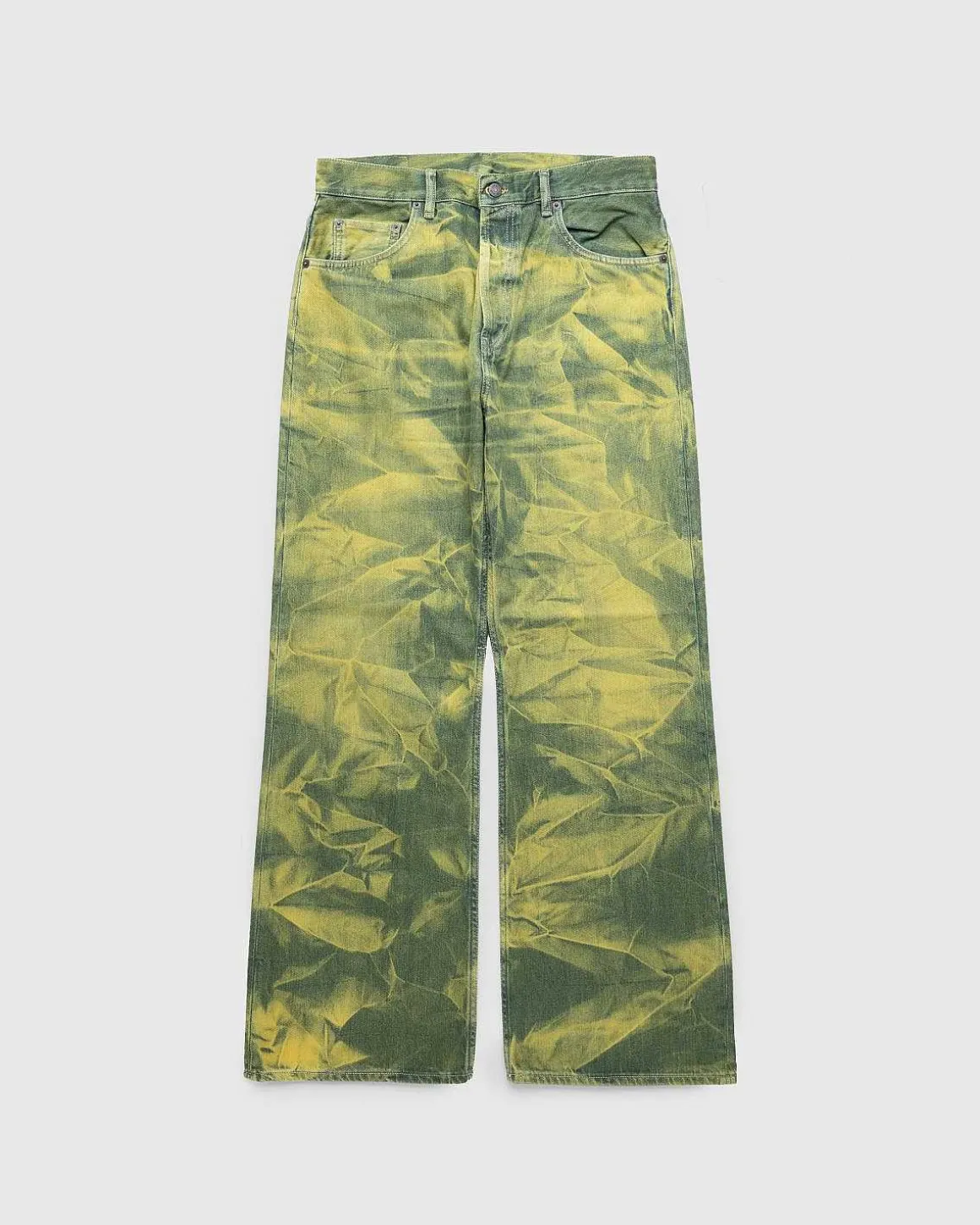 Loose Fit Jeans 2021 Gul/Bla