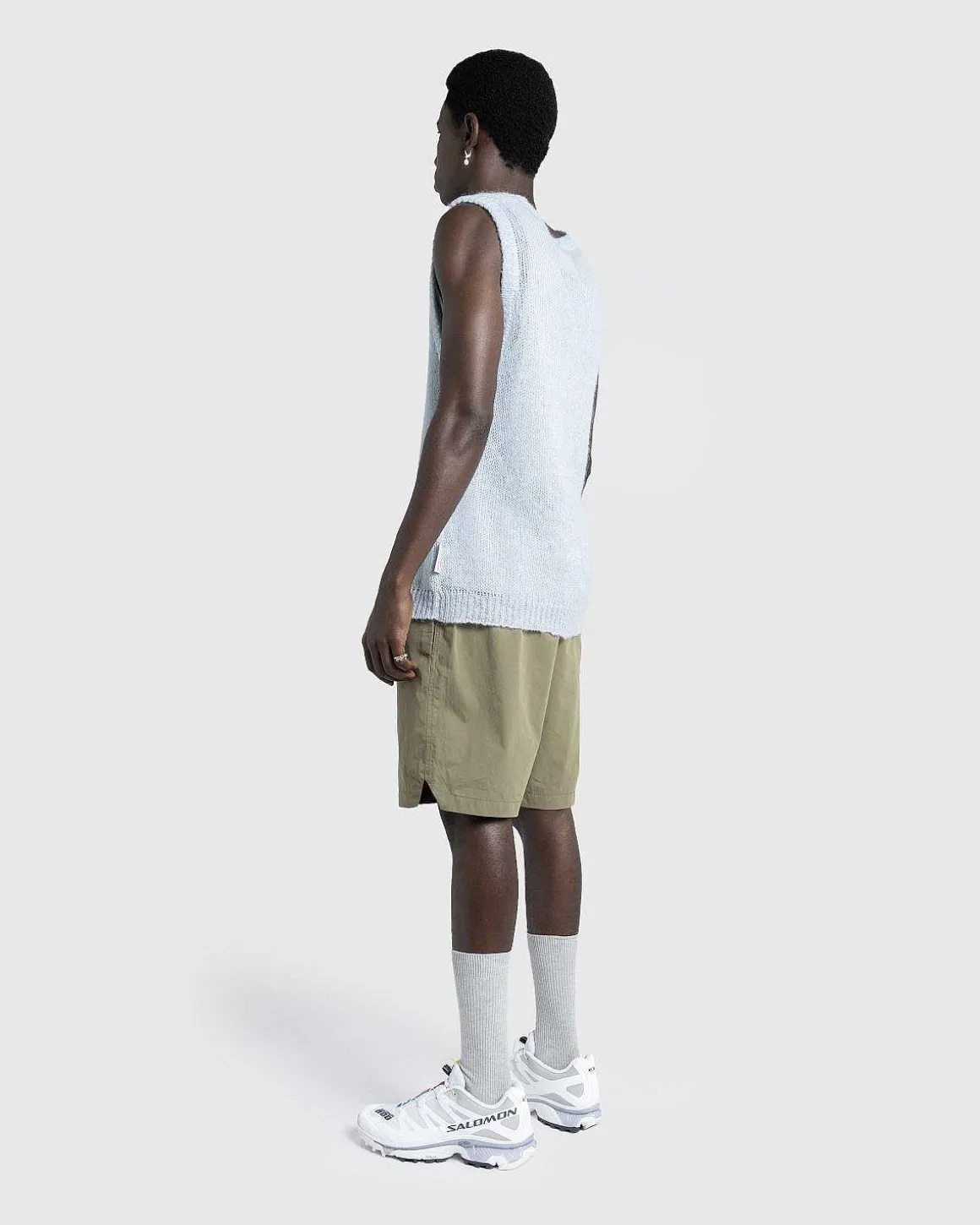 Loose Gauge Tank Top Bla