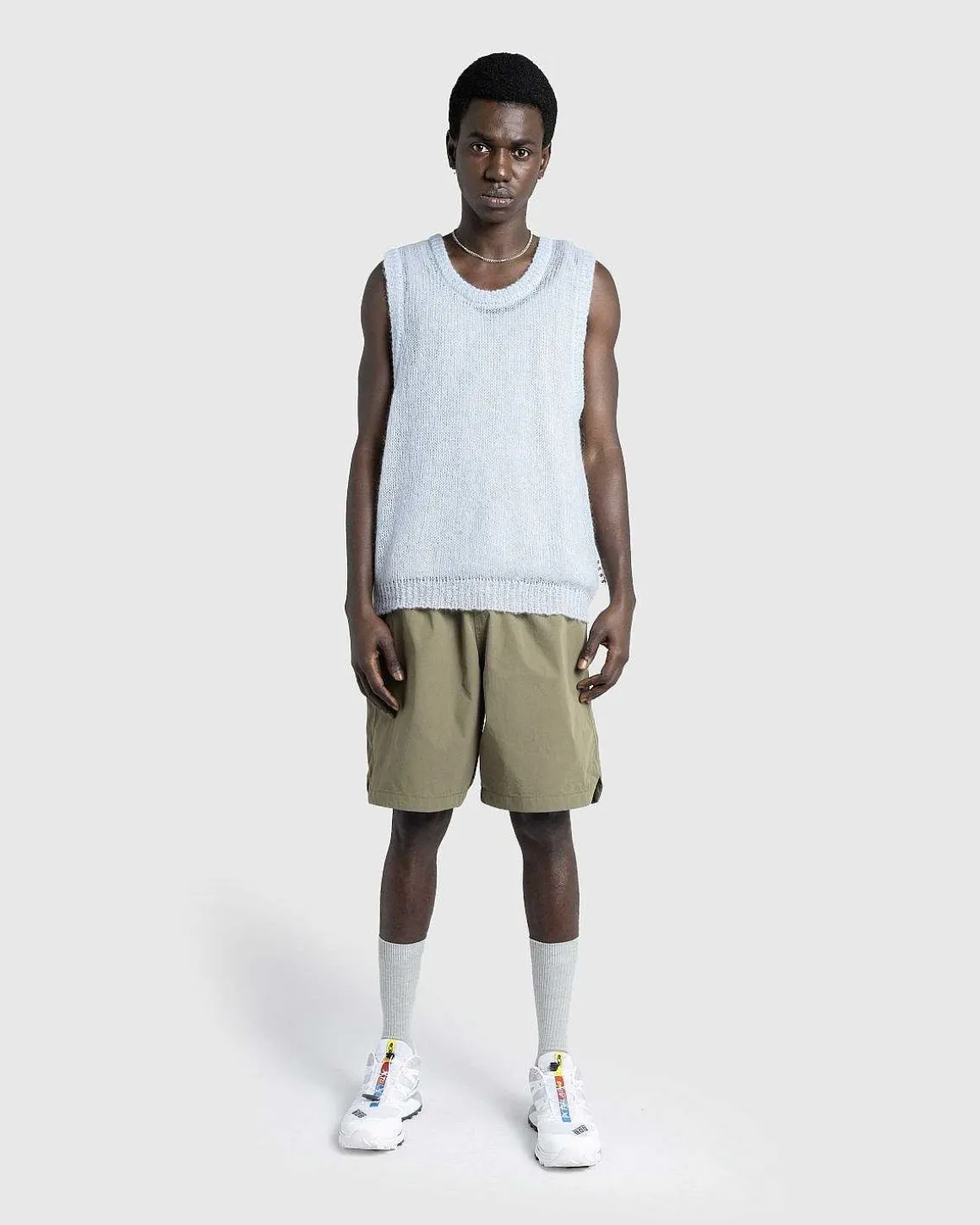 Loose Gauge Tank Top Bla