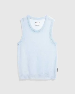 Loose Gauge Tank Top Bla