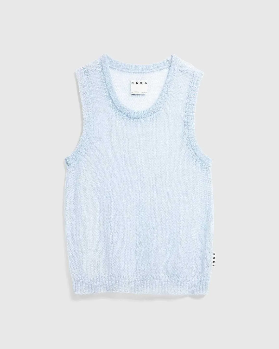 Loose Gauge Tank Top Bla