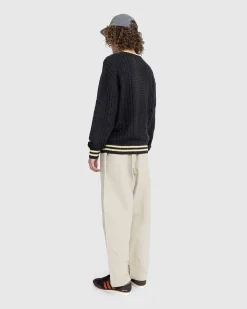 Loves You Kabelstrikket Sweater Pirate Black