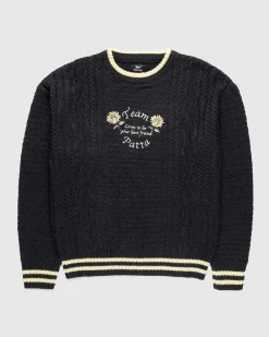 Loves You Kabelstrikket Sweater Pirate Black