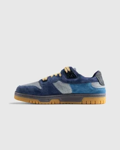 Low-Top Sneakers Gra Bla