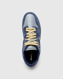 Low-Top Sneakers Gra Bla