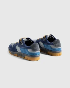 Low-Top Sneakers Gra Bla