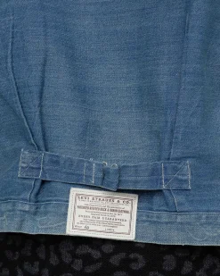 Lvc 1879 Plisseret Blusejakke Indigo Blue