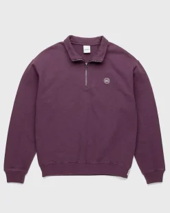 Lynlas Mock Neck Staples Fleece Lilla
