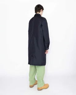 Lysisoleret Eco-Poly Trench Coat Sort