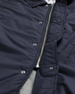 Lysisoleret Eco-Poly Trench Coat Sort
