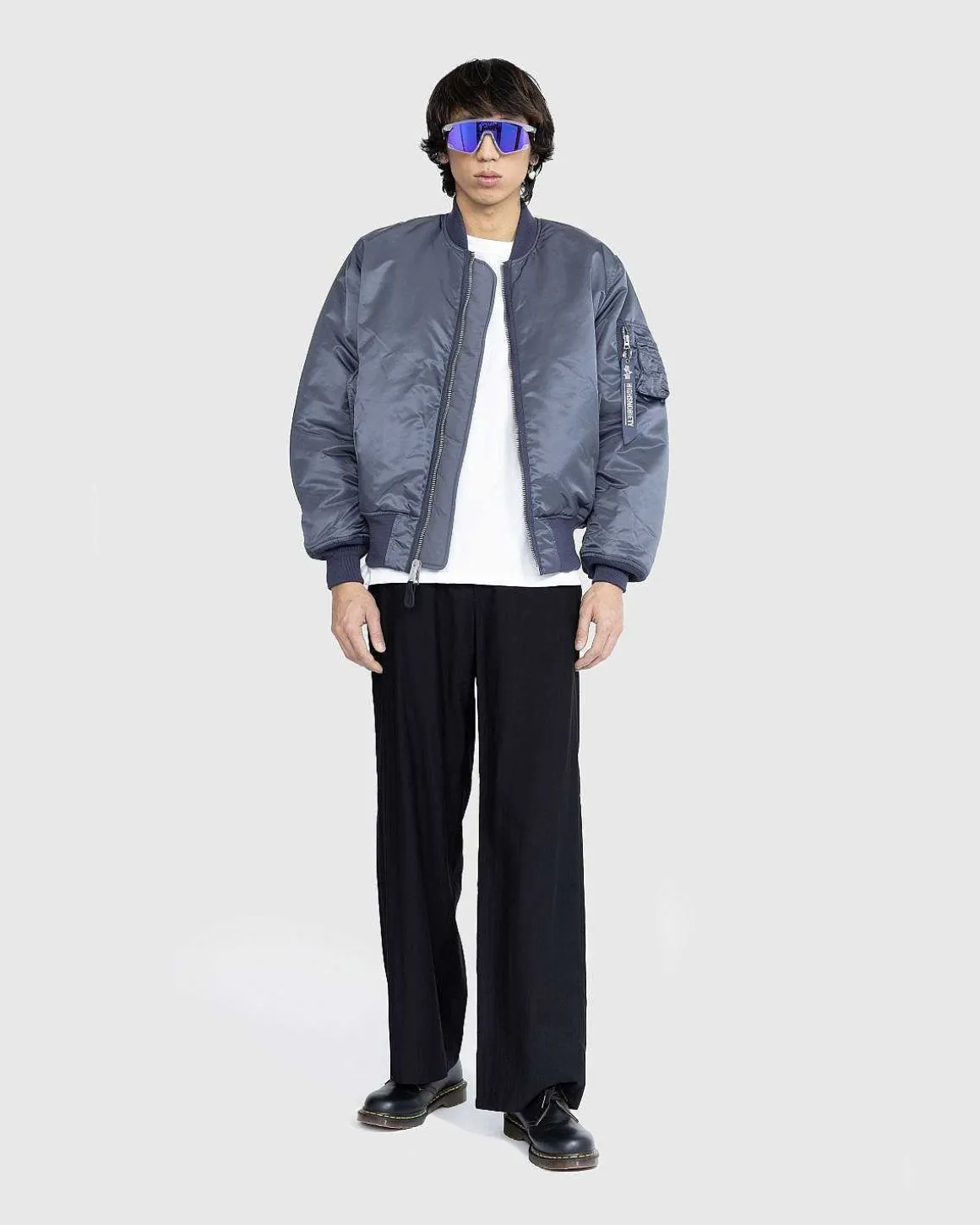 Ma-1 Bomber Steel Navy