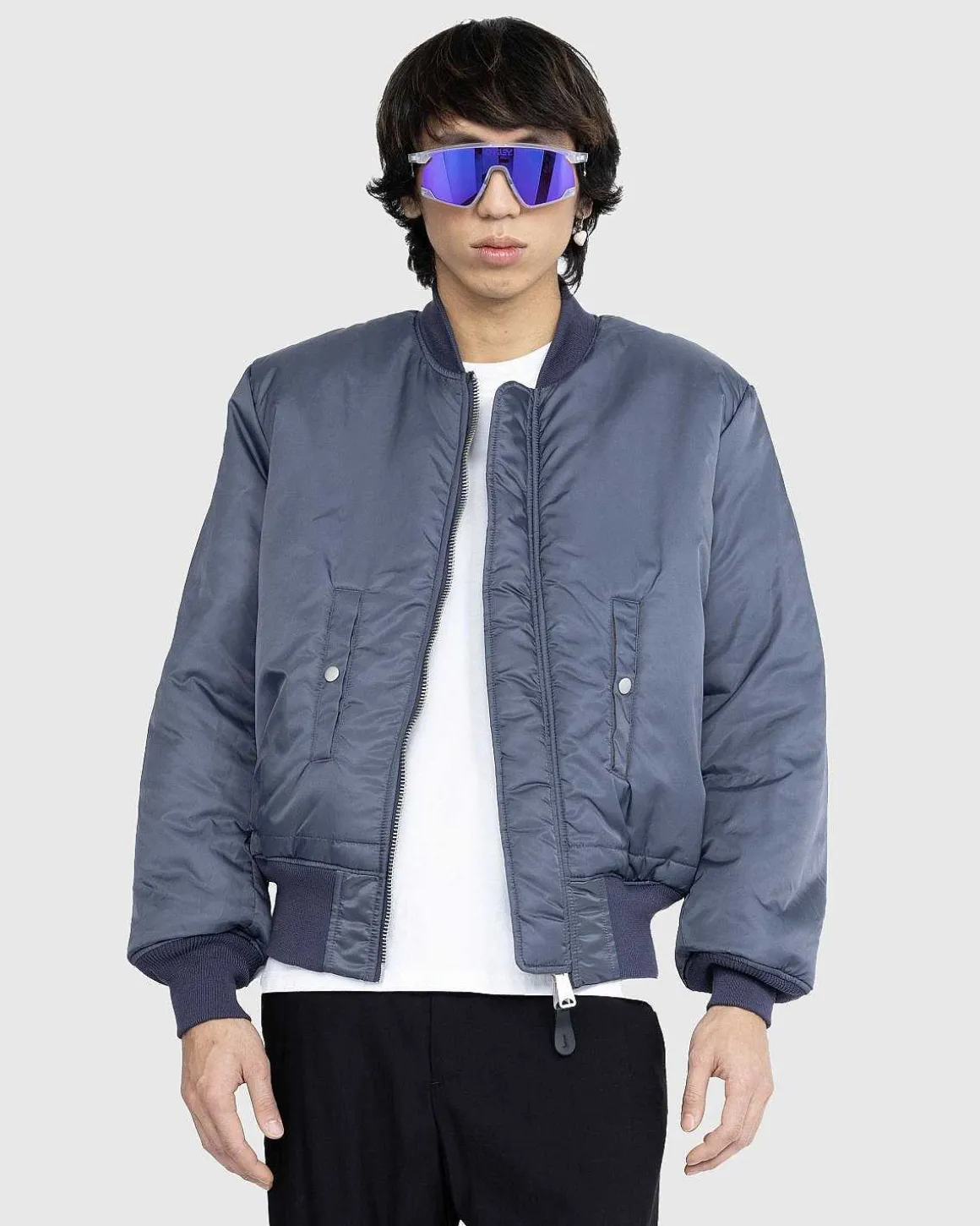 Ma-1 Bomber Steel Navy