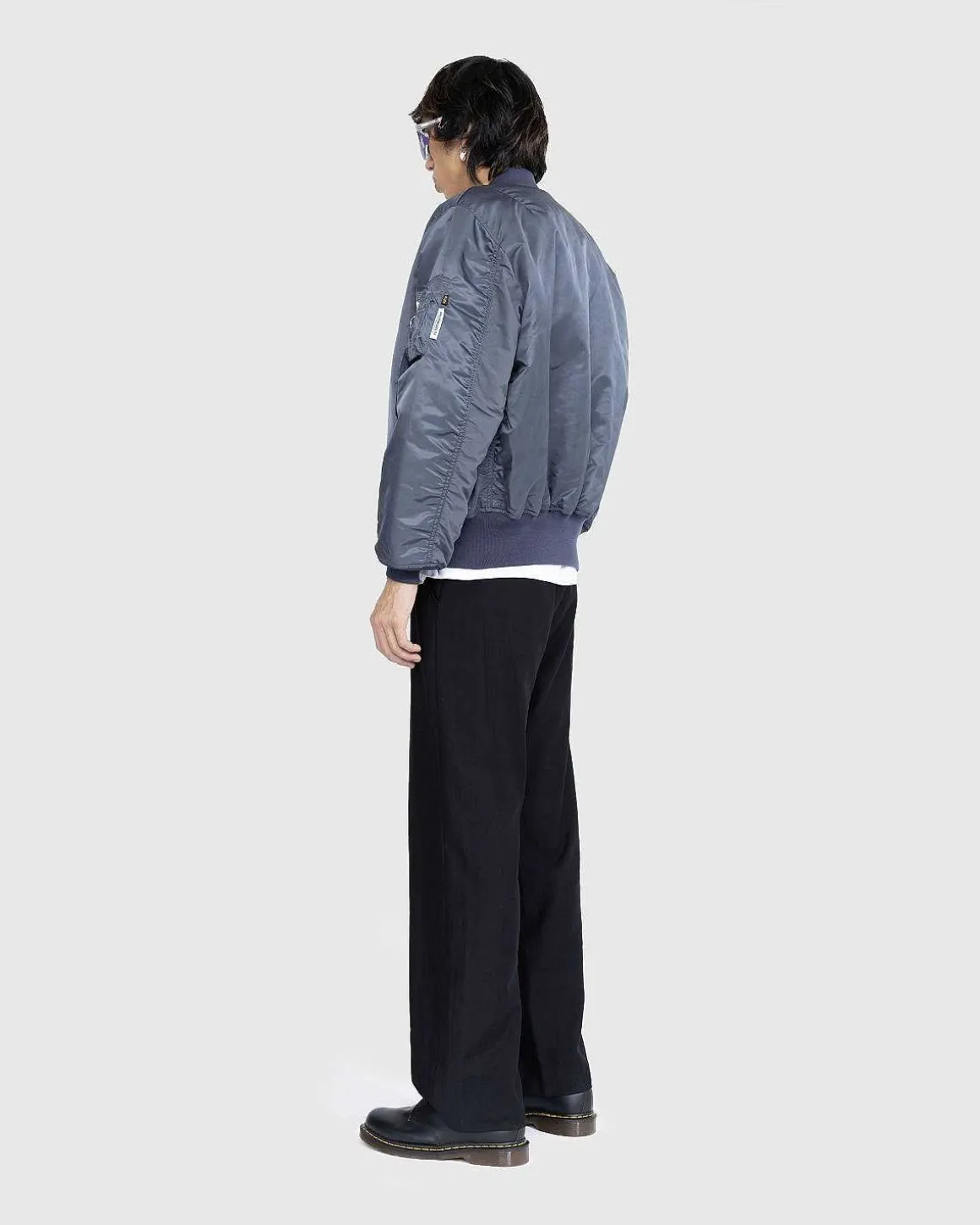 Ma-1 Bomber Steel Navy