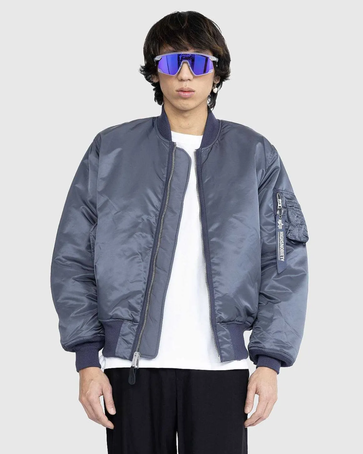 Ma-1 Bomber Steel Navy