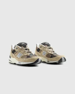 Made In Uk 991V1 "Finale Pack" Pale Khaki