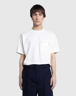 Merino Base Ss T Off-White