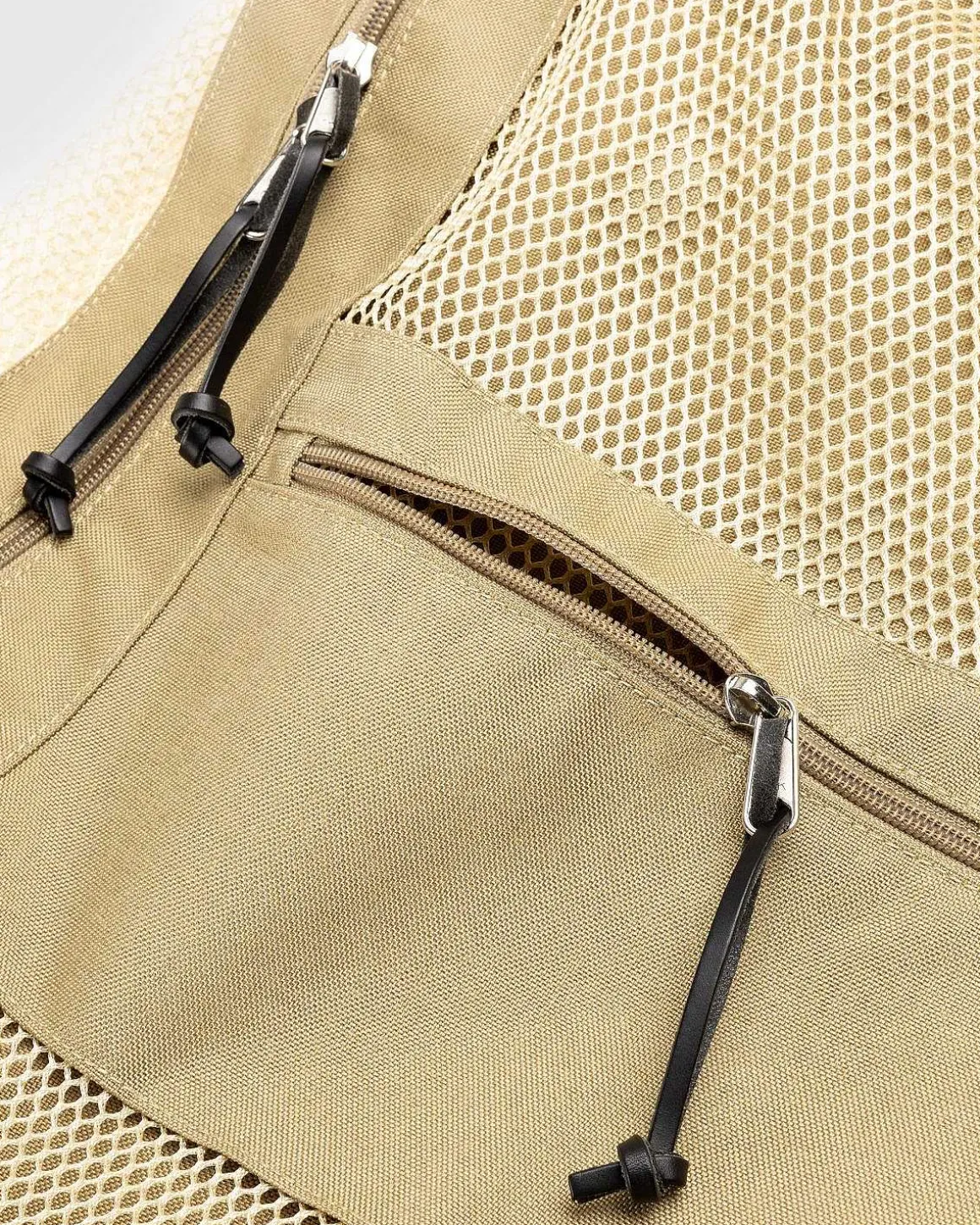 Mesh Stor Rygsaek Lavet Af Aeta Beige