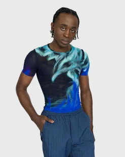 Mesh T-Shirt Sort