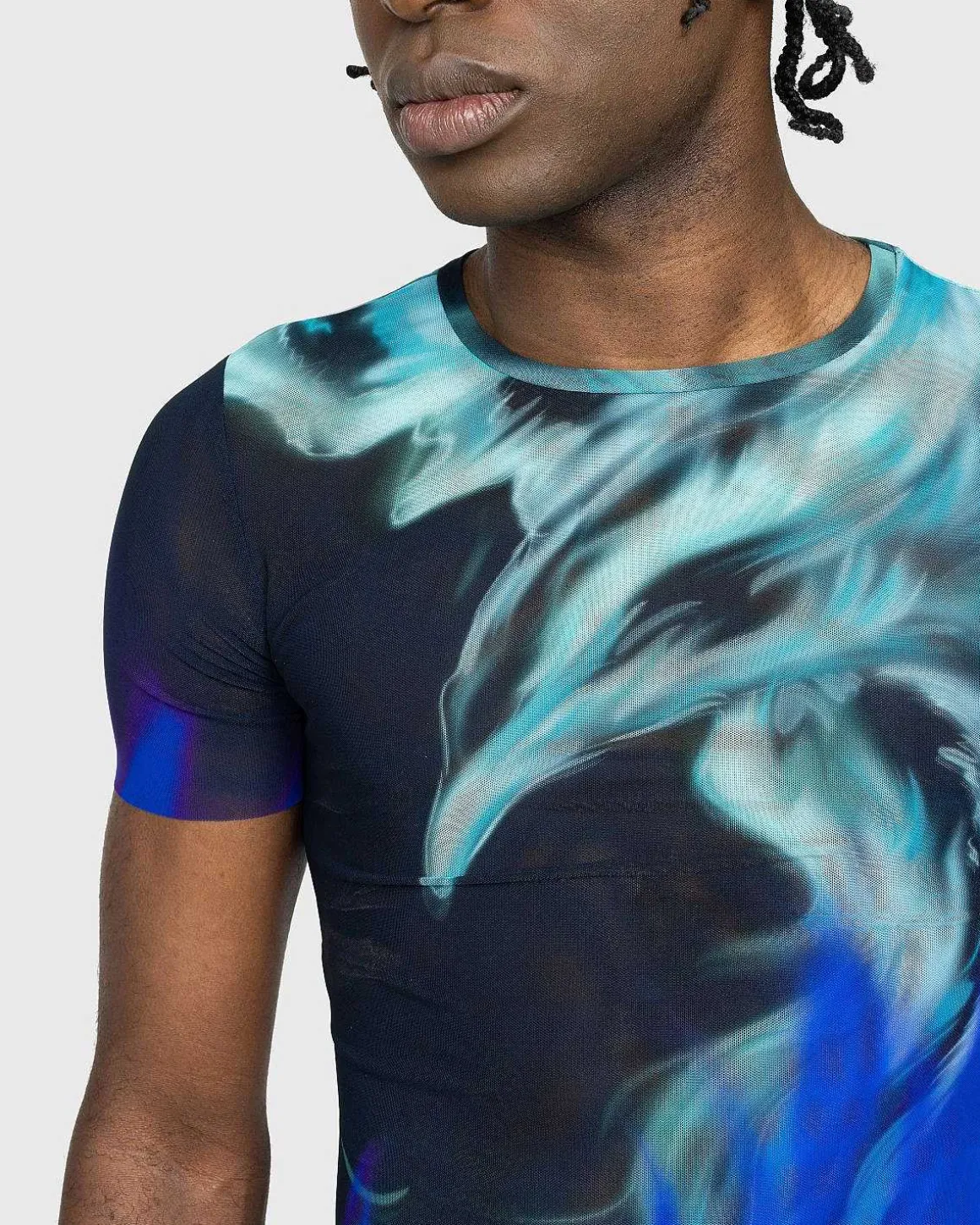 Mesh T-Shirt Sort