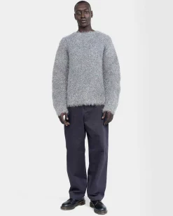Metallic Mohair Blend Sweater Multi