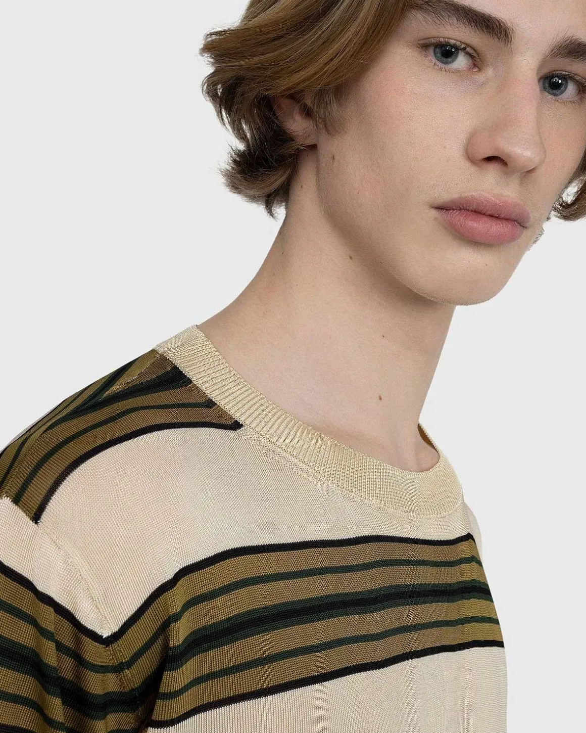 Mias Strik T-Shirt Vanille