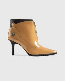 Mid Zip-Up Boot Hvede Laklaeder