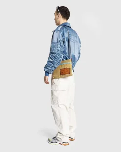 Mini Messenger Bag Beige/Bla