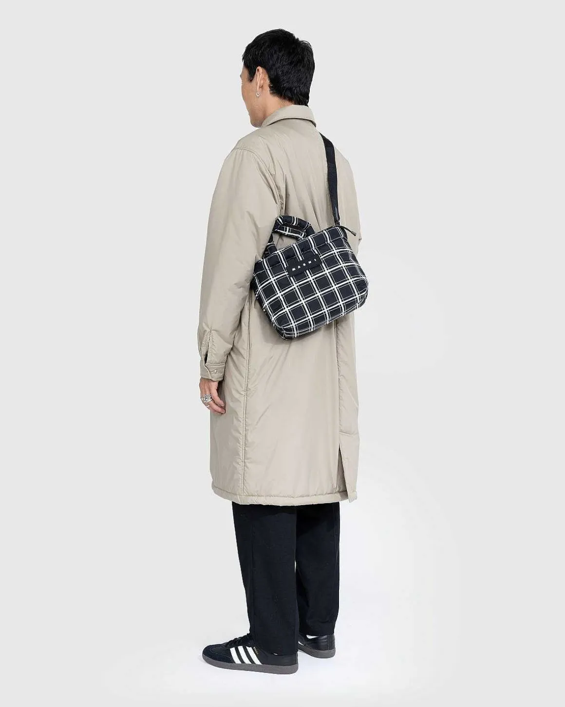 Mini Plaid Ternet Mulepose Sort
