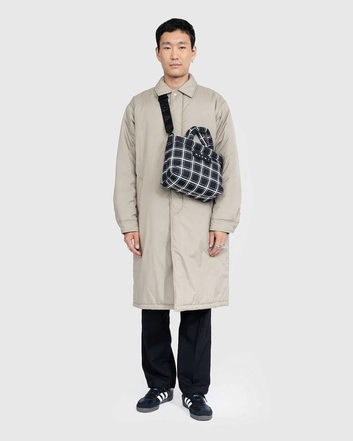 Mini Plaid Ternet Mulepose Sort