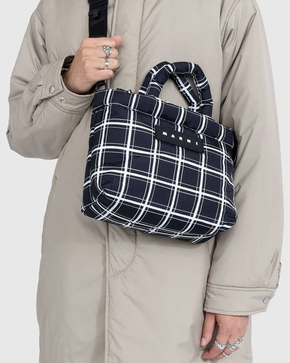 Mini Plaid Ternet Mulepose Sort
