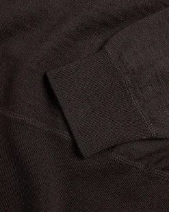 Mock Neck Jumper Pecan Brown