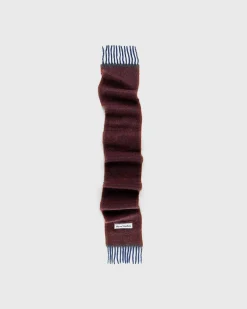 Mohair Uld Frynse Torklaede Brun