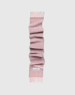 Mohair Uld Frynse Torklaede Lavendel