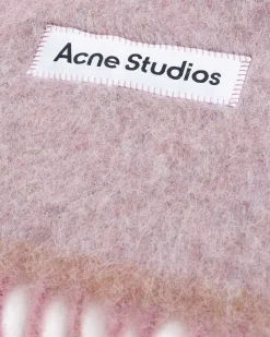 Mohair Uld Frynse Torklaede Lavendel