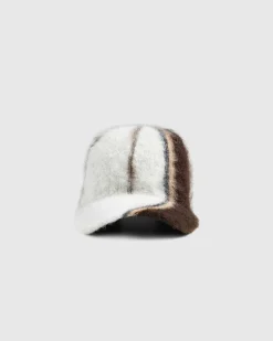 Mohair Wave Baseballkasket Horse Brown