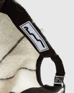 Mohair Wave Baseballkasket Horse Brown