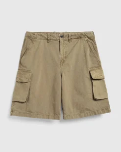 Mount Shorts Uniform Olive Herringbone