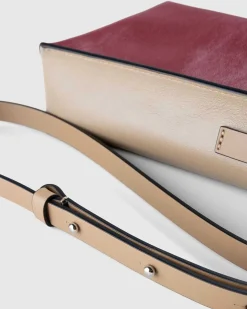 Museo Nano Taske Rod/Beige