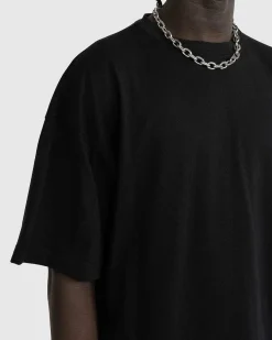 Nat Jersey Bomuld Surfer T-Shirt Sort