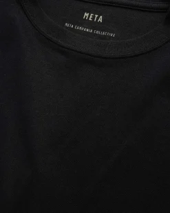 Nat Jersey Bomuld Surfer T-Shirt Sort