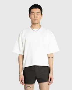 Nat Tank Jersey Bomuld Surfer T-Shirt Hvid
