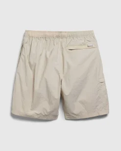 Naturfarvet Nylonshorts Beige