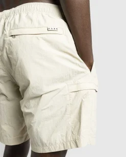 Naturfarvet Nylonshorts Beige